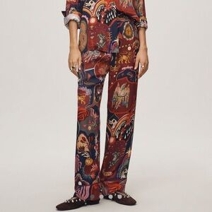 Farm Rio Surreal Printed Pants